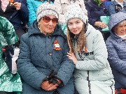 Нина Голикова пришла на праздник с внучкой Надеждой